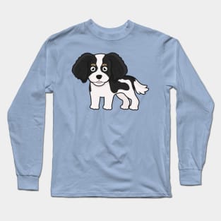 Kawaii TriColor Cavalier King Charles Spaniel Long Sleeve T-Shirt